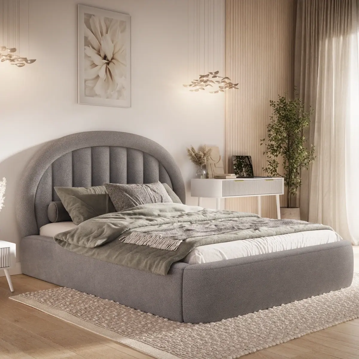 Łóżko tapicerowane Tapedo