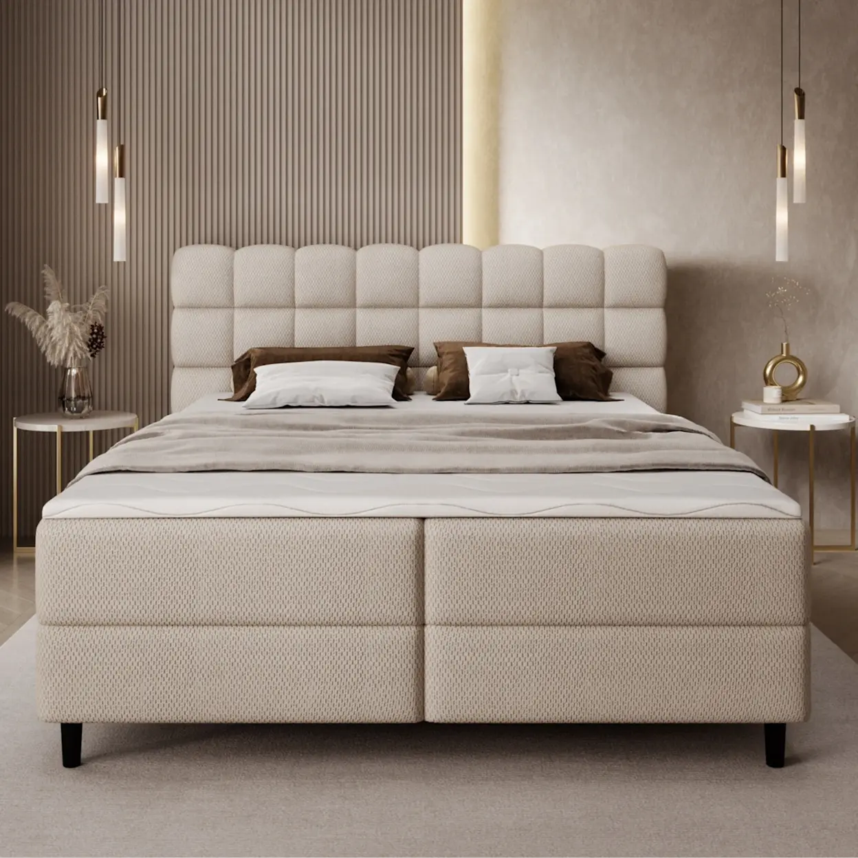 Łóżko kontynentalne Camma