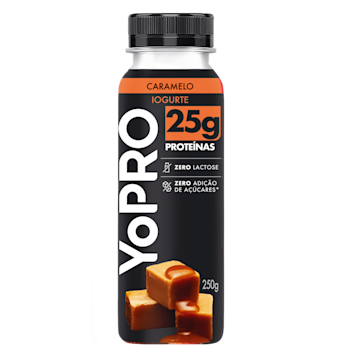 Garrafa de Iogurte Líquido sabor Caramelo 25g de Proteína -  YoPRO