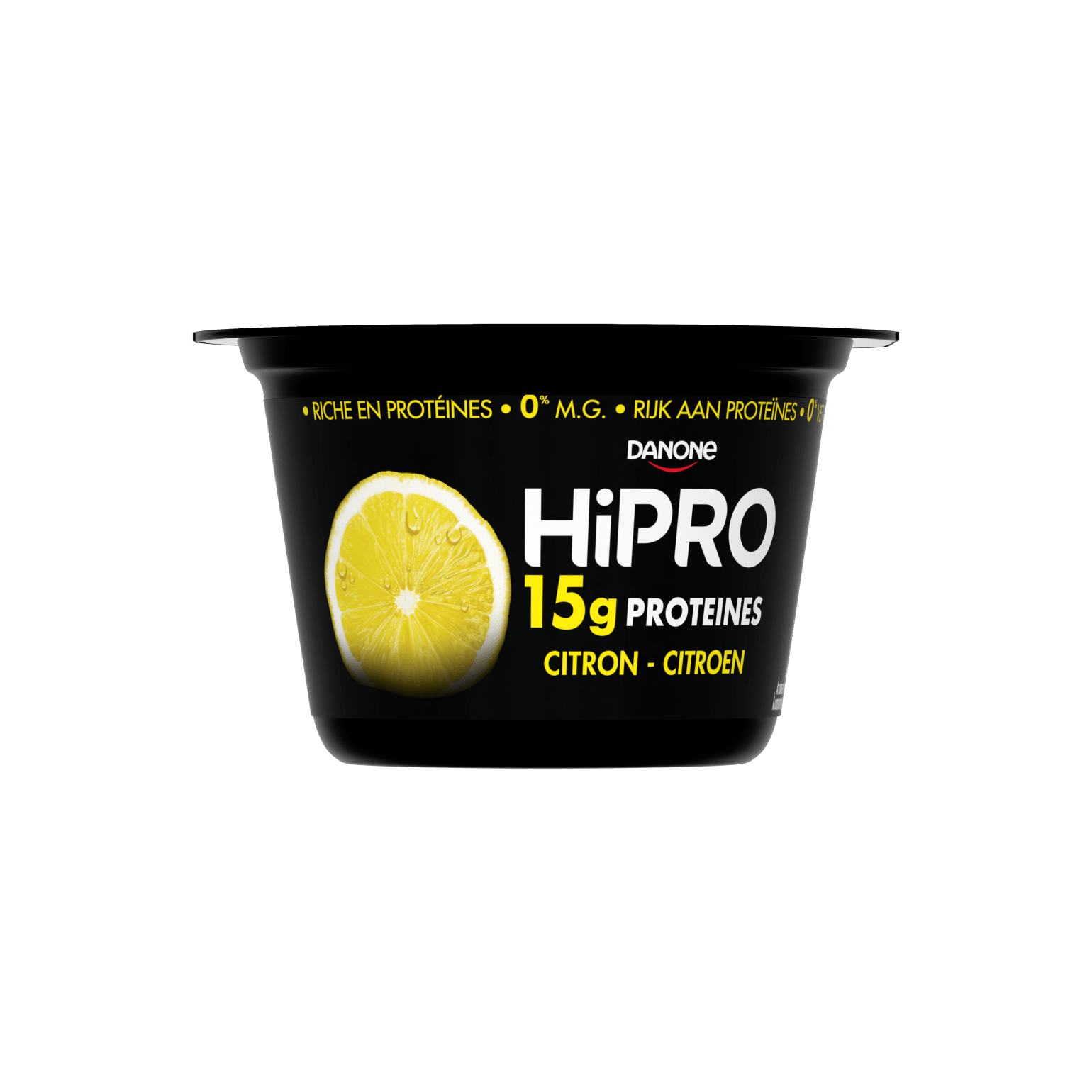 HiPRO citron protéiné 0% mg - Colis de 4 unités de 2x160g