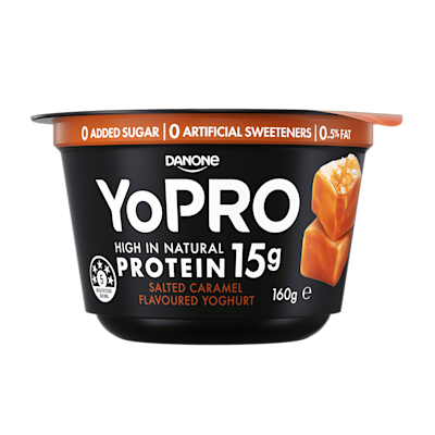 YoPRO Salted Caramel Yoghurt 160g