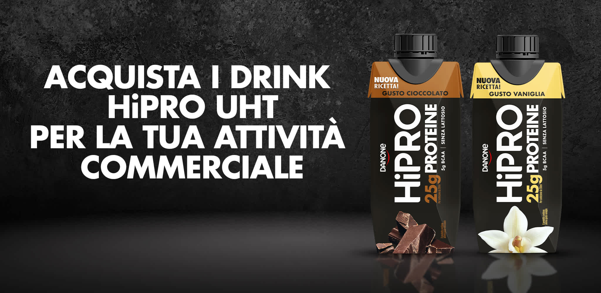 Drink Hipro UHT Mobile per attività commerciale