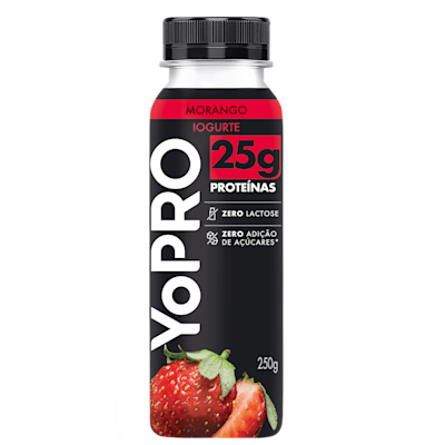 Iogurte Líquido 25g sabor Morango