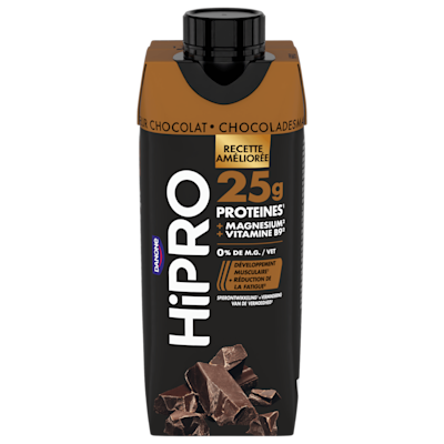 Spécialité laitière à boire hyper protéinée HiPRO UHT Saveur Chocolat