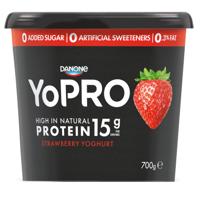 YoPRO Strawberry Tub 700g