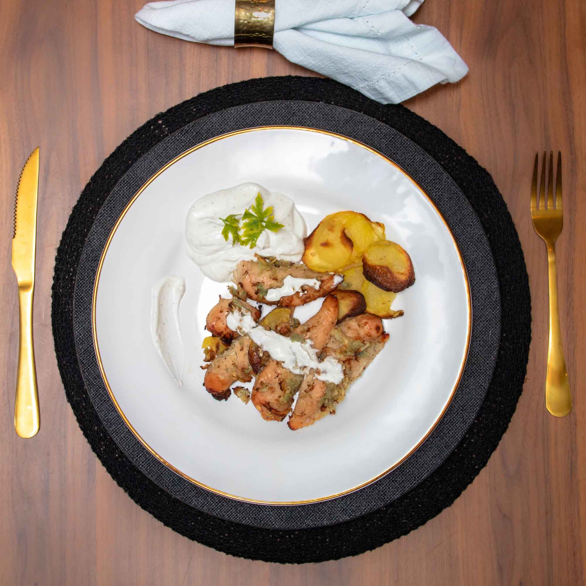 receita fit salmão grelhado batata-doce Yopro