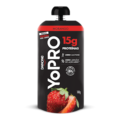 YoPRO Pouch 15g de proteína sabor Morango