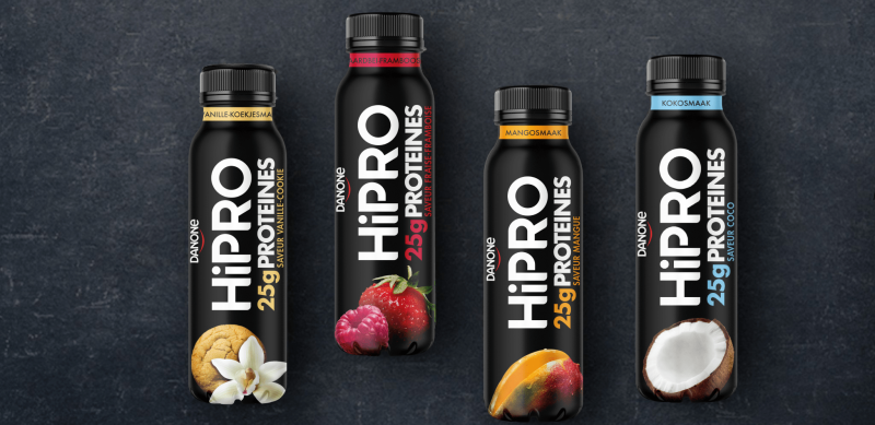 Header version mobile - HiPRO boisson hyper protéinés