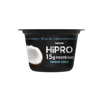 Découvrez notre onctueux HiPRO Coco à déguster à la cuillère, avec 15g de protéines et sans matières grasses.