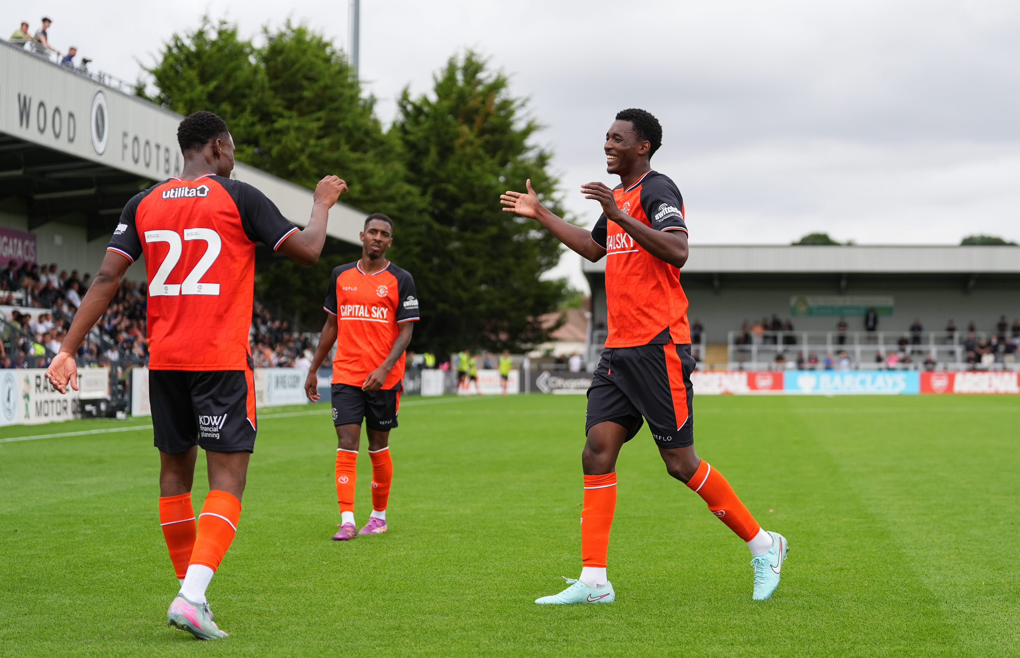 Lamine Fanne goal cele Boreham Wood