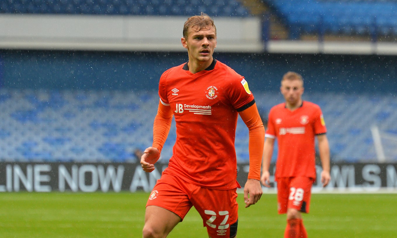 Kiernan Dewsbury-Hall on making his Hatters' debut against Sheffield  Wednesday - Luton Town FC