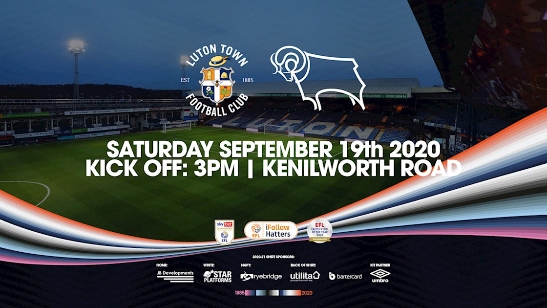 Match Preview | Derby County (H) - Luton Town FC