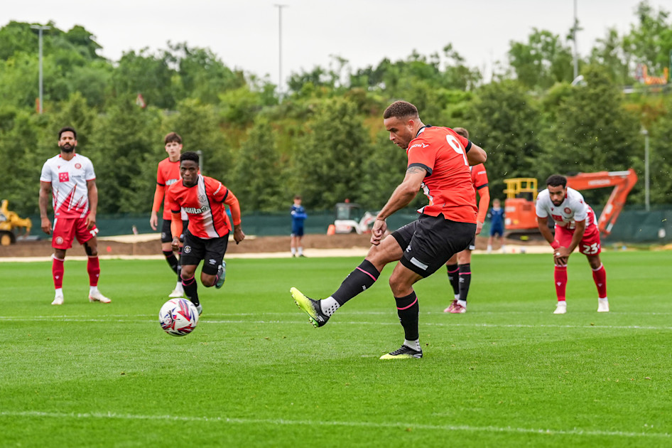 Town begin preseason with victory Luton Town FC