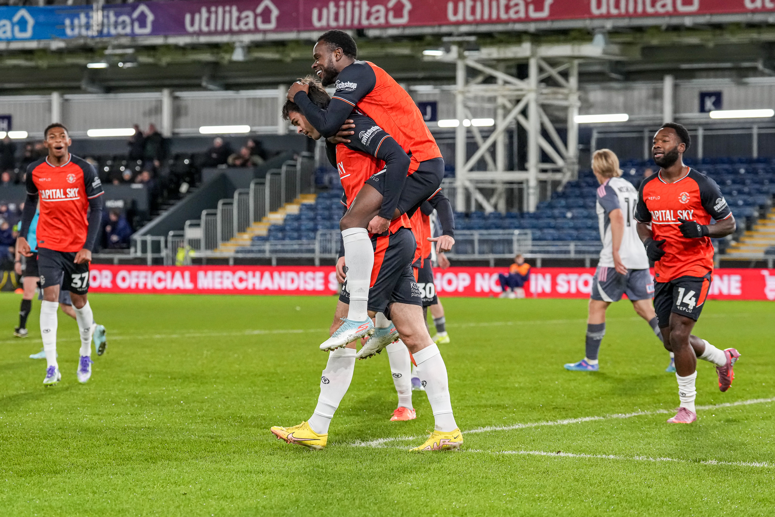 PMI Luton v Exeter 02DEC25 Nordas Goal 10015 Image