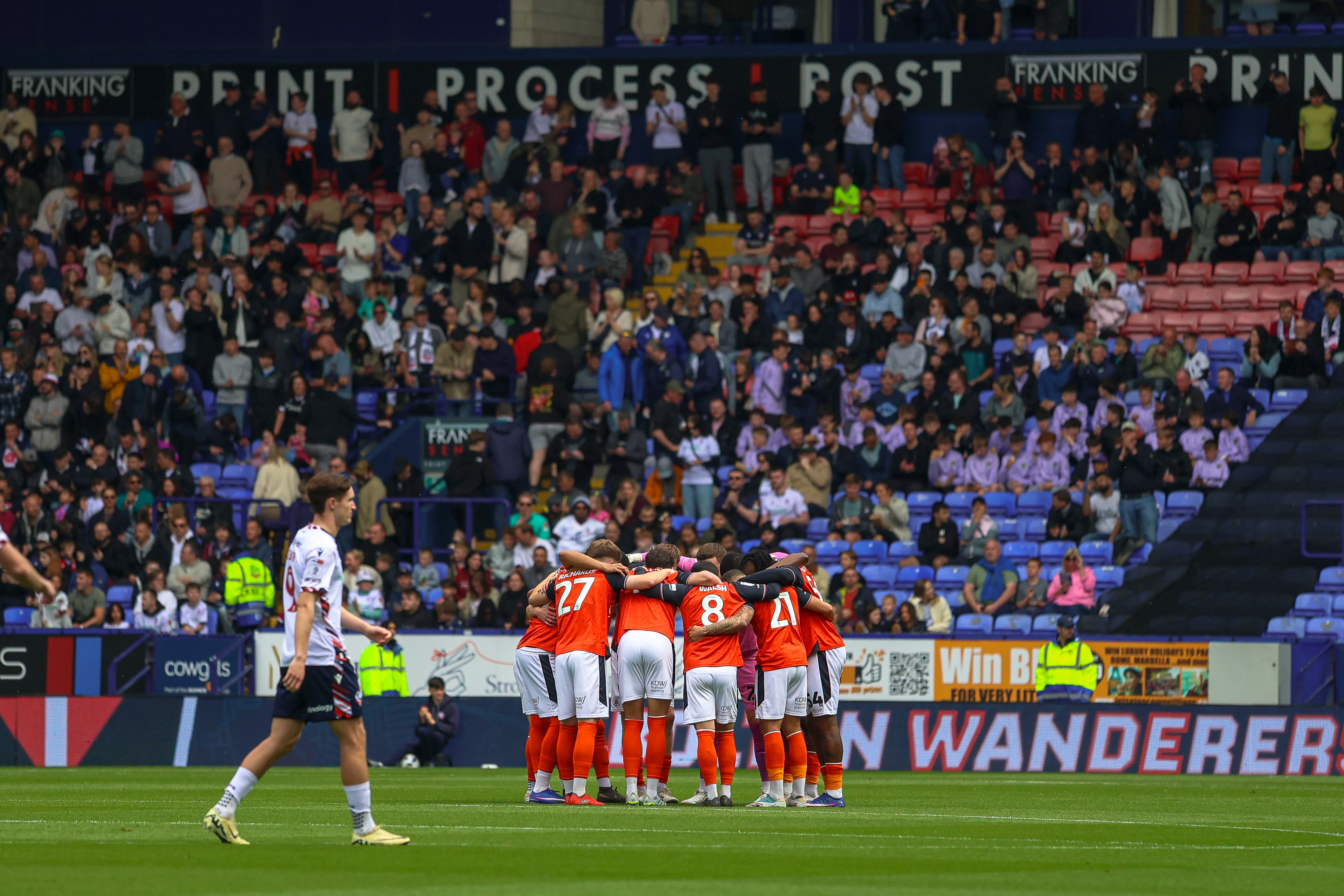 Bolton huddle