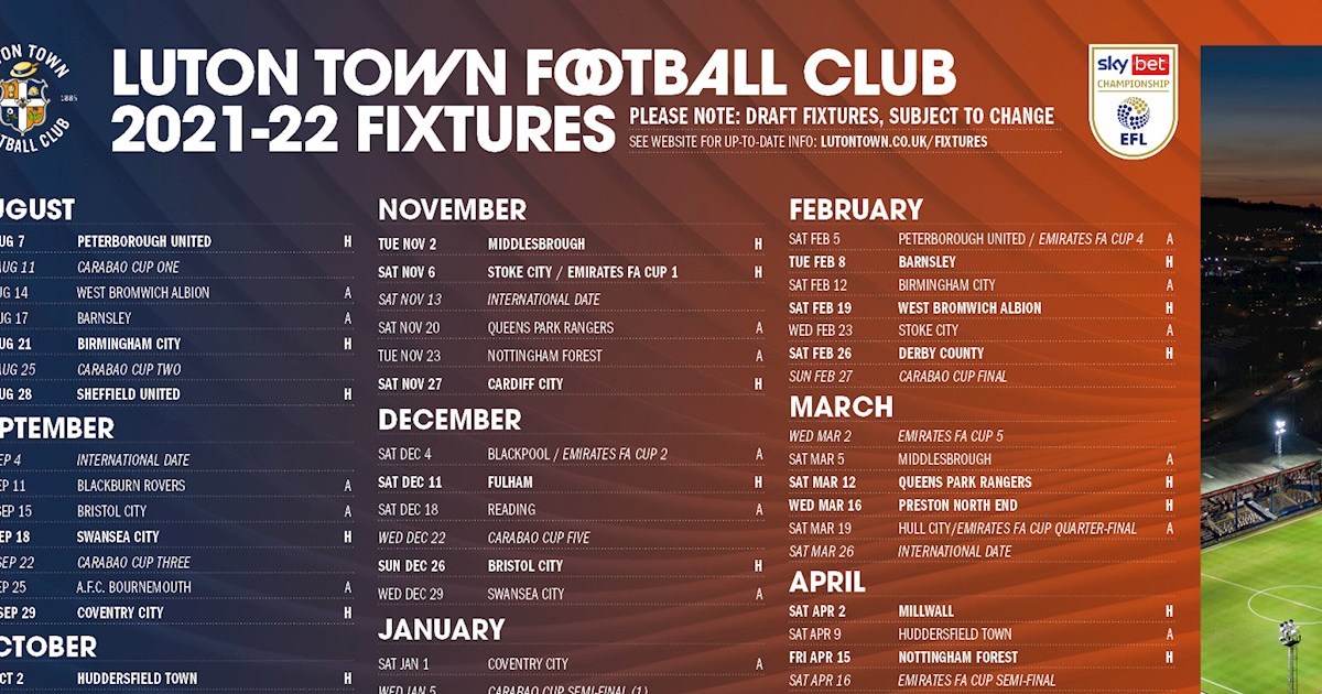 Luton Town 2021 22 Sky Bet Championship Fixtures Luton Town Football Club luton-town-2021-22-sky-bet-championship-fixtures-luton-town-football-club