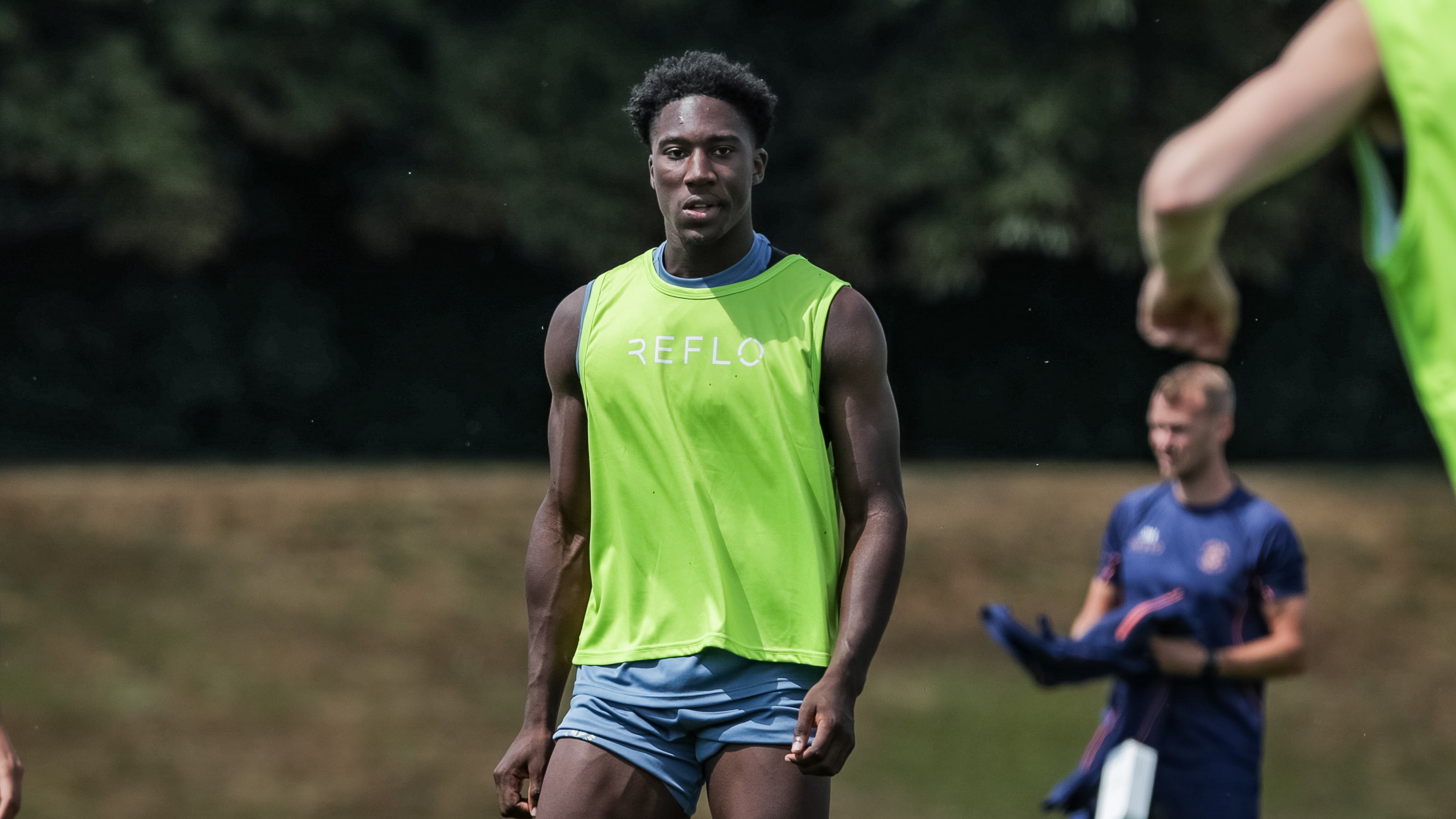 Bim Pepple during training