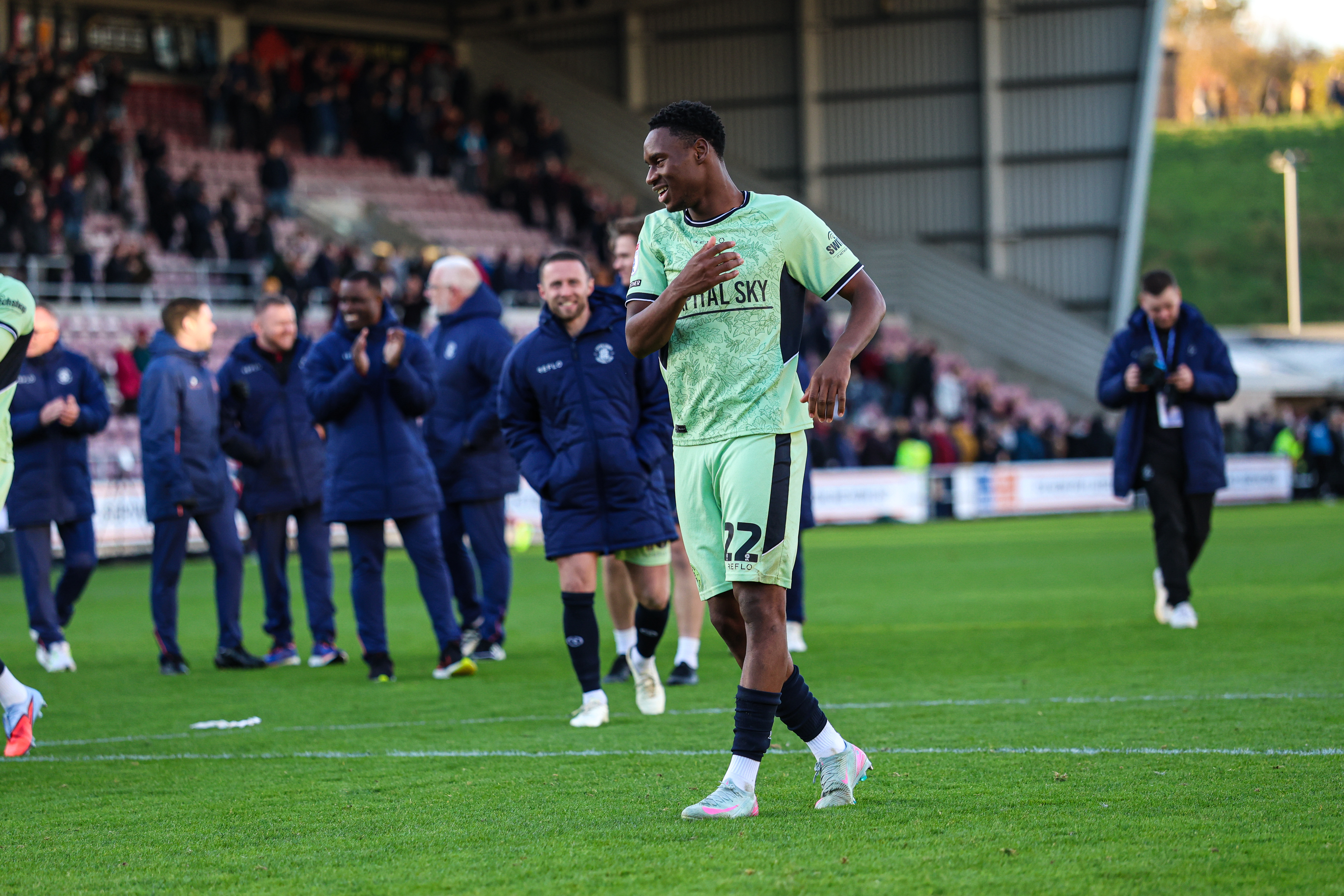 Lamine Fanne Northampton interview