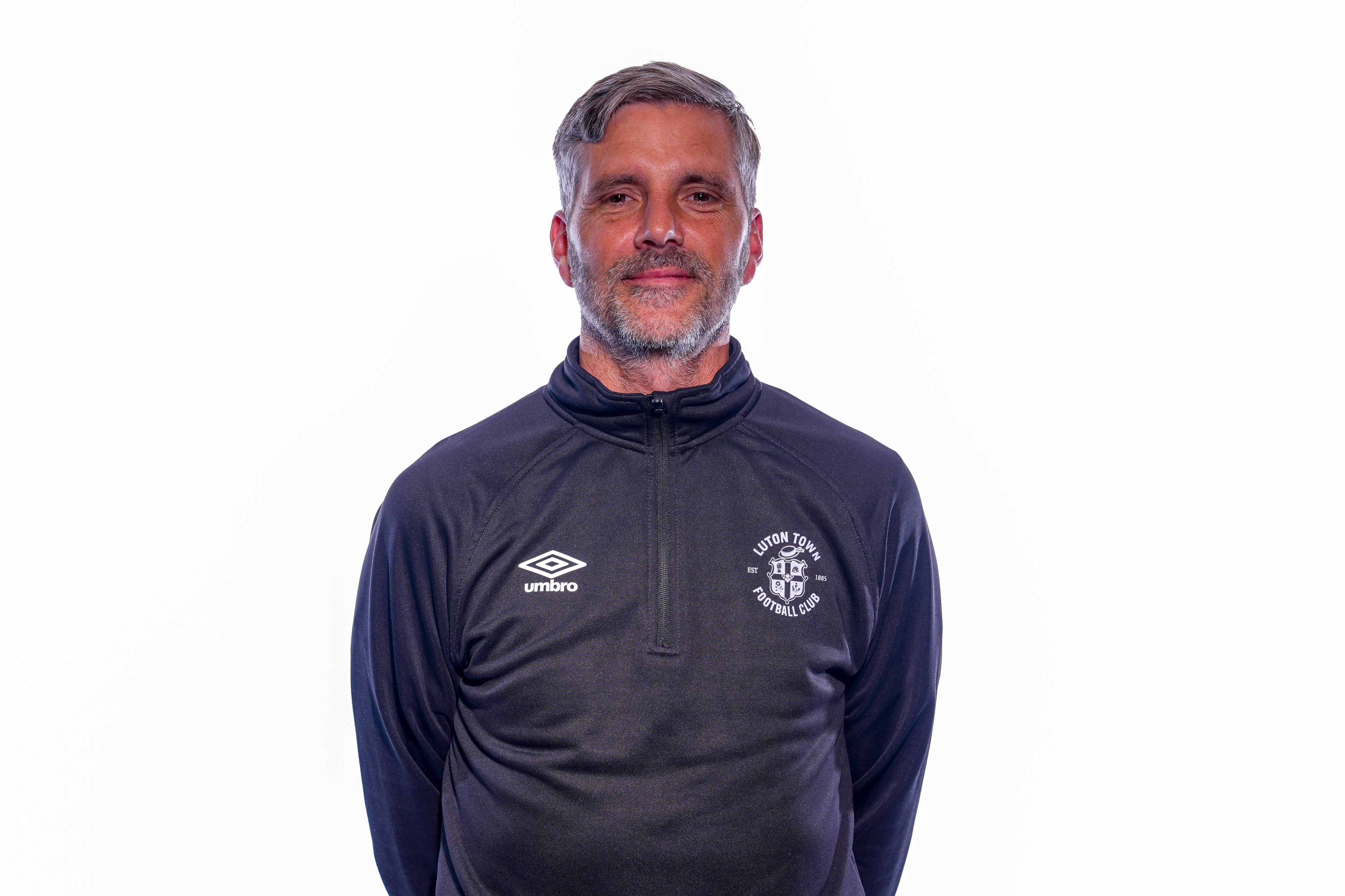 Ben Strevens is pictured in his Luton Town training kit after his return to the Academy.