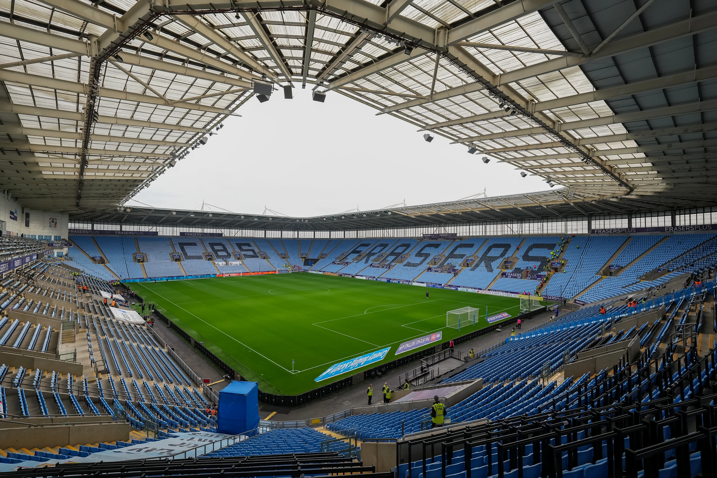 A general view of the Coventry Building Society Arena