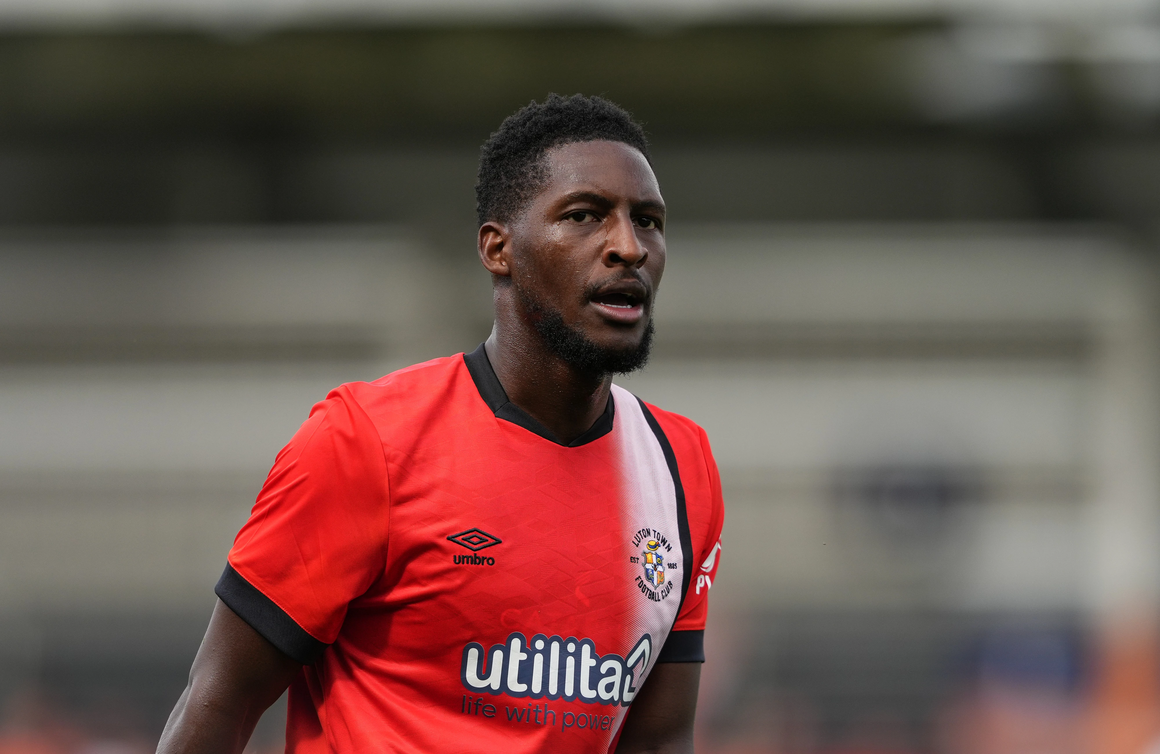 Shandon Baptiste on his Kenilworth Road debut against Celta Vigo in a pre-season friendlt