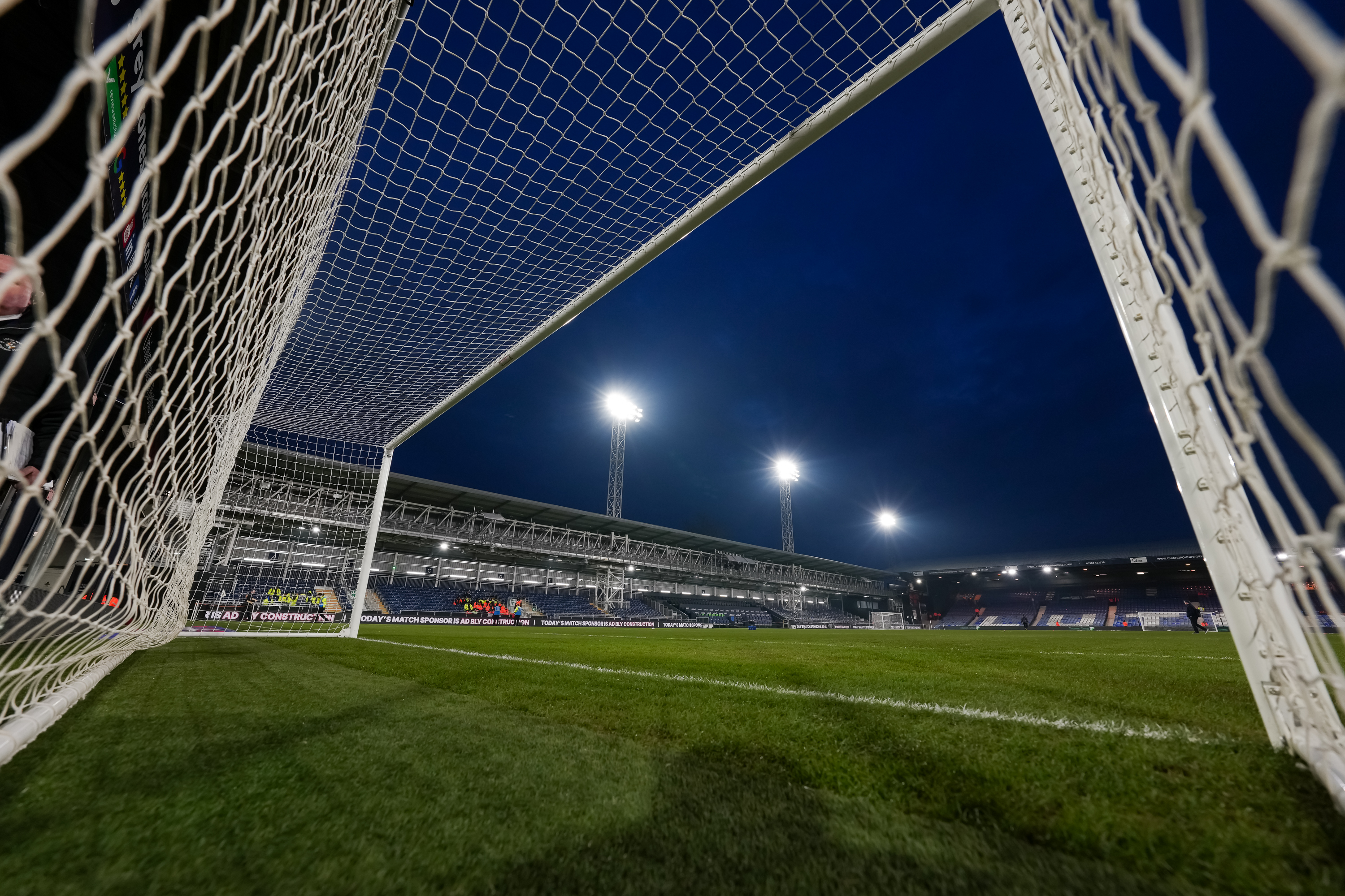 Kenilworth Road under the lights.