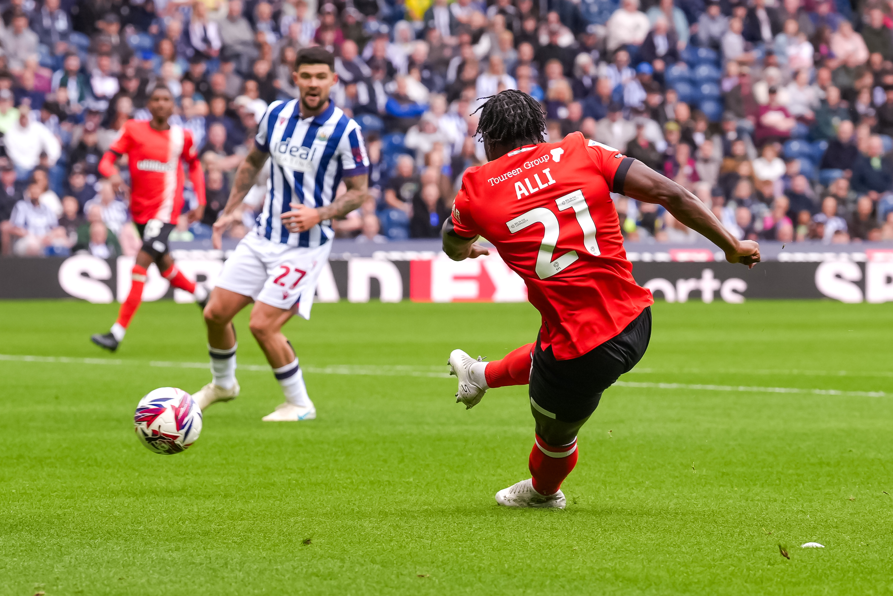 PMI West Brom v Luton 03MAY25 Alli Goal 0001 Image
