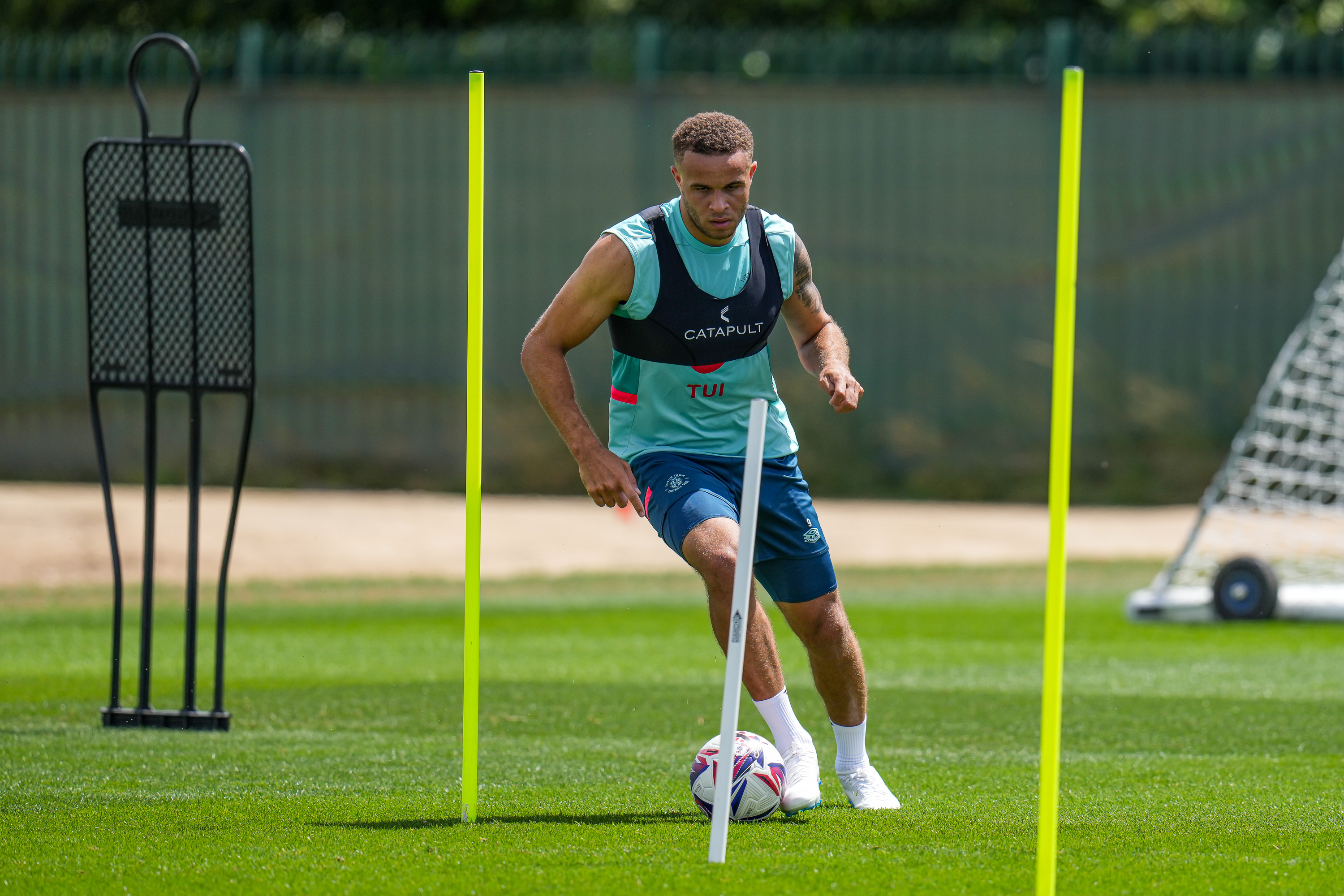 First Day Back Carlton Morris