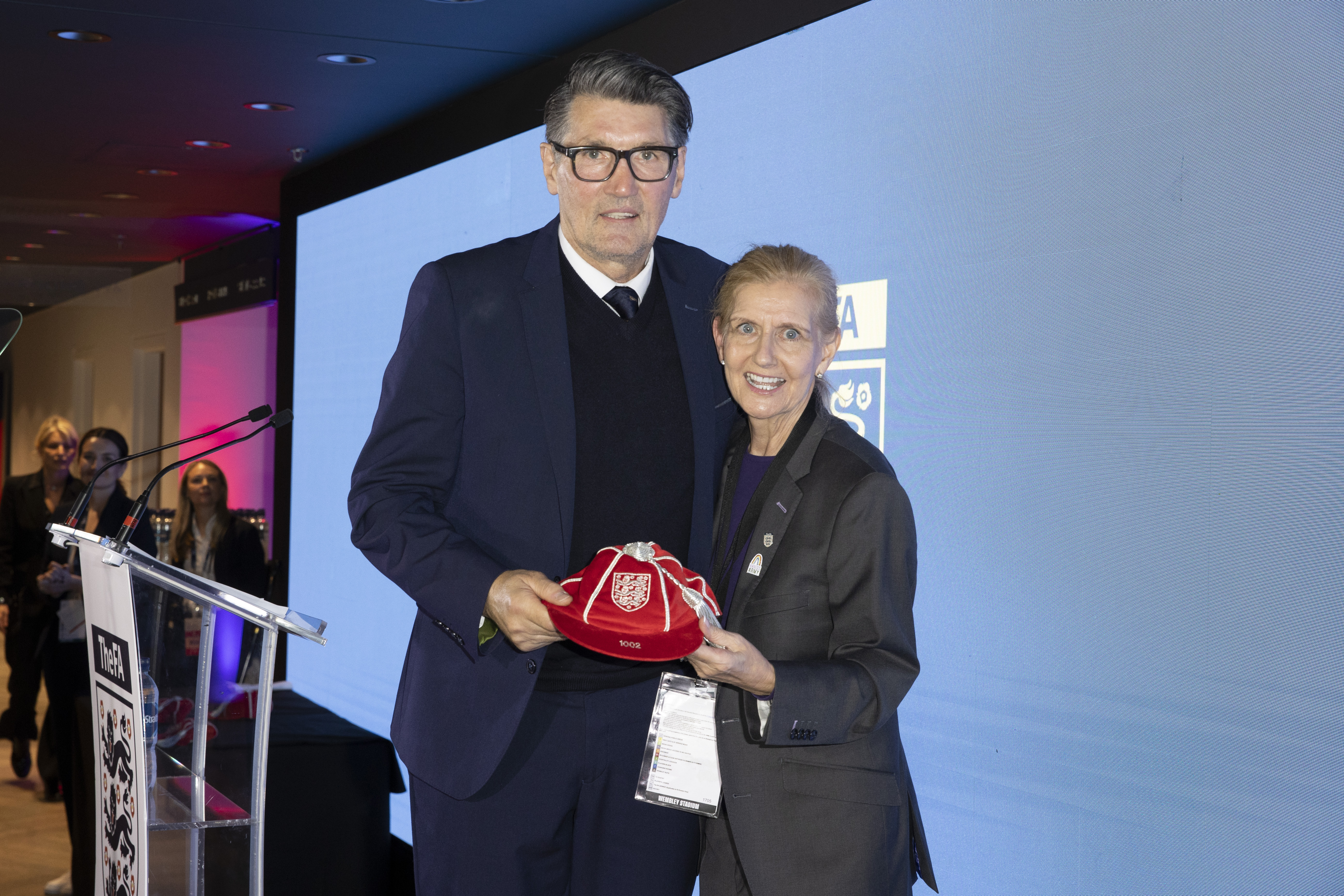 Mick Harford England VS Serbia Image