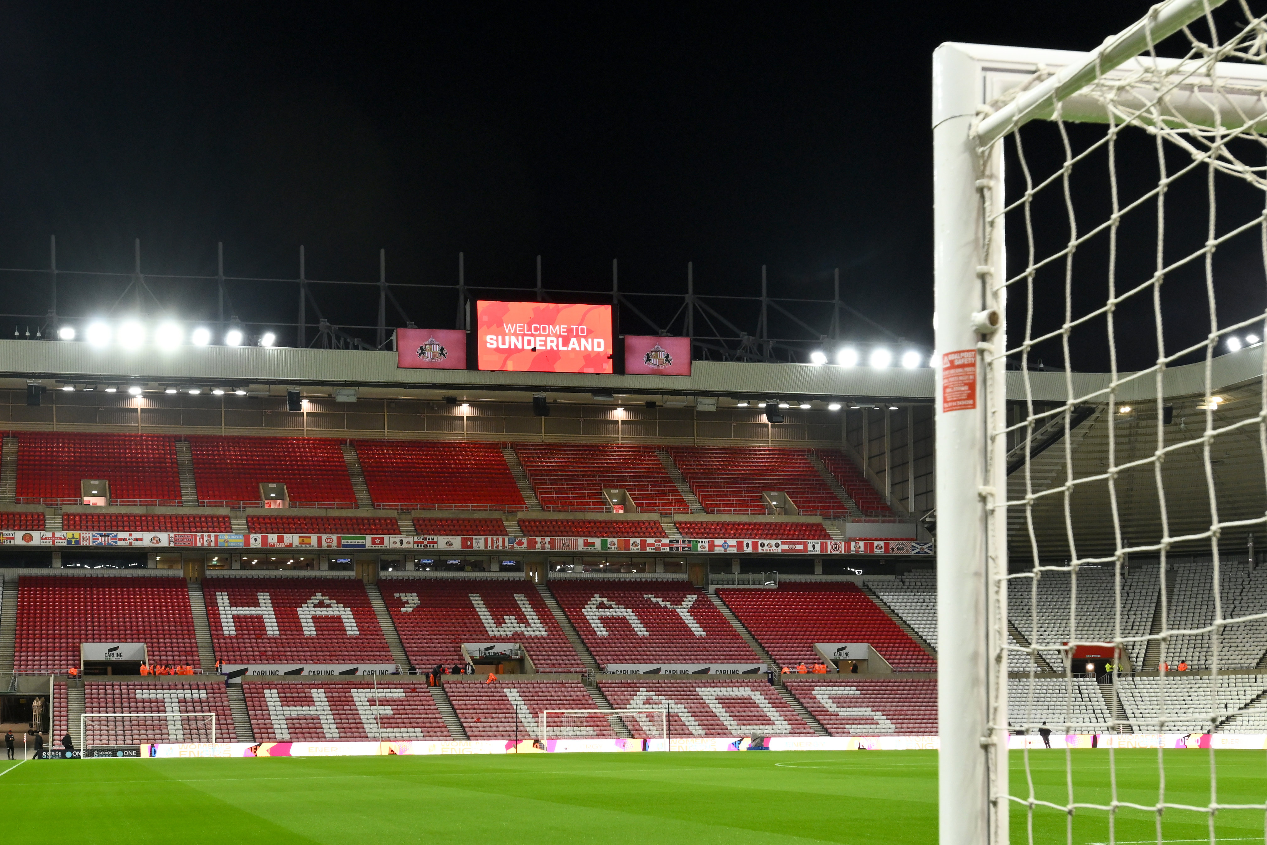 A general view of the Stadium of Light.