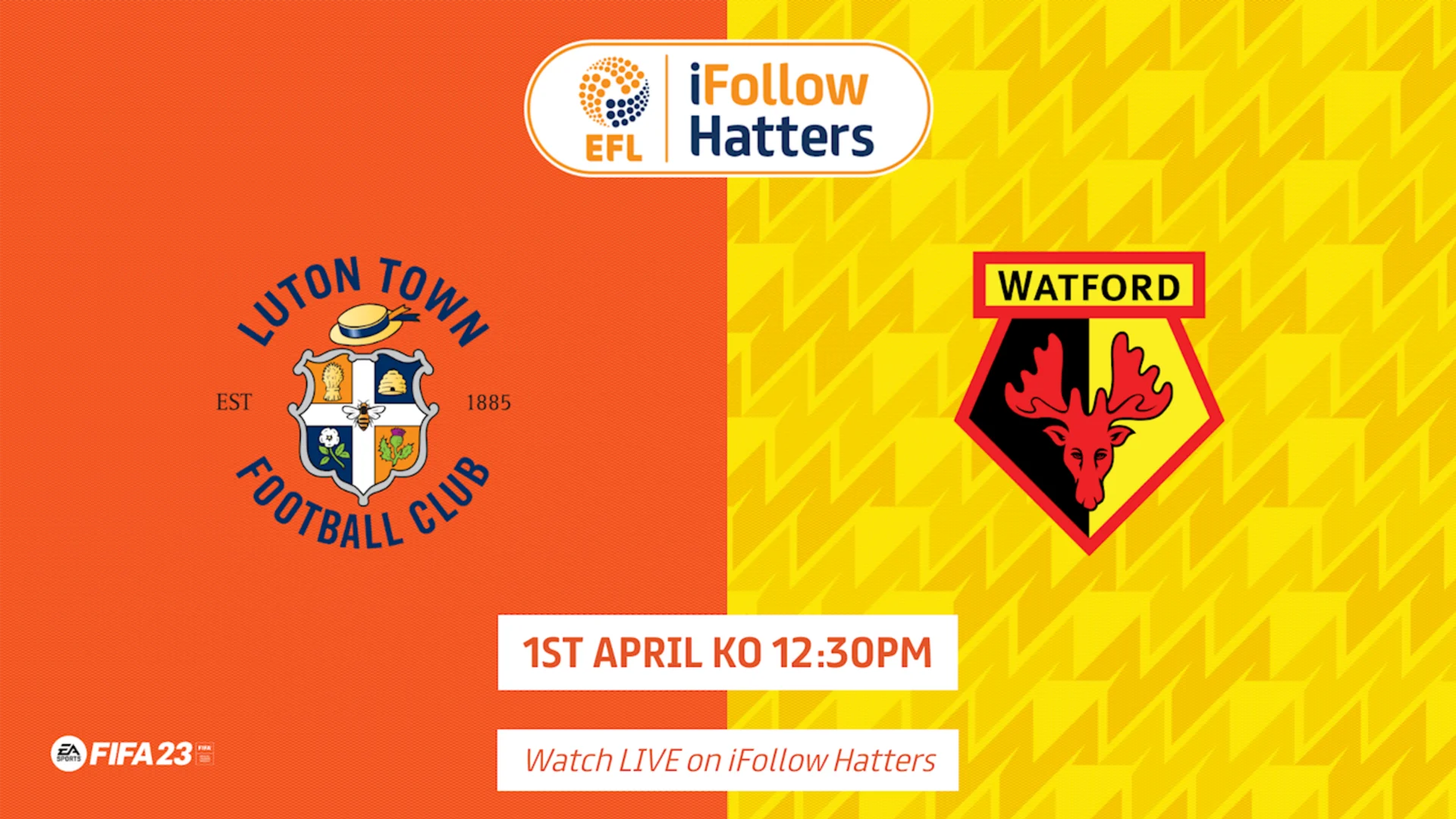Watch Luton Town vs Watford on iFollow this Saturday! - Luton Town FC