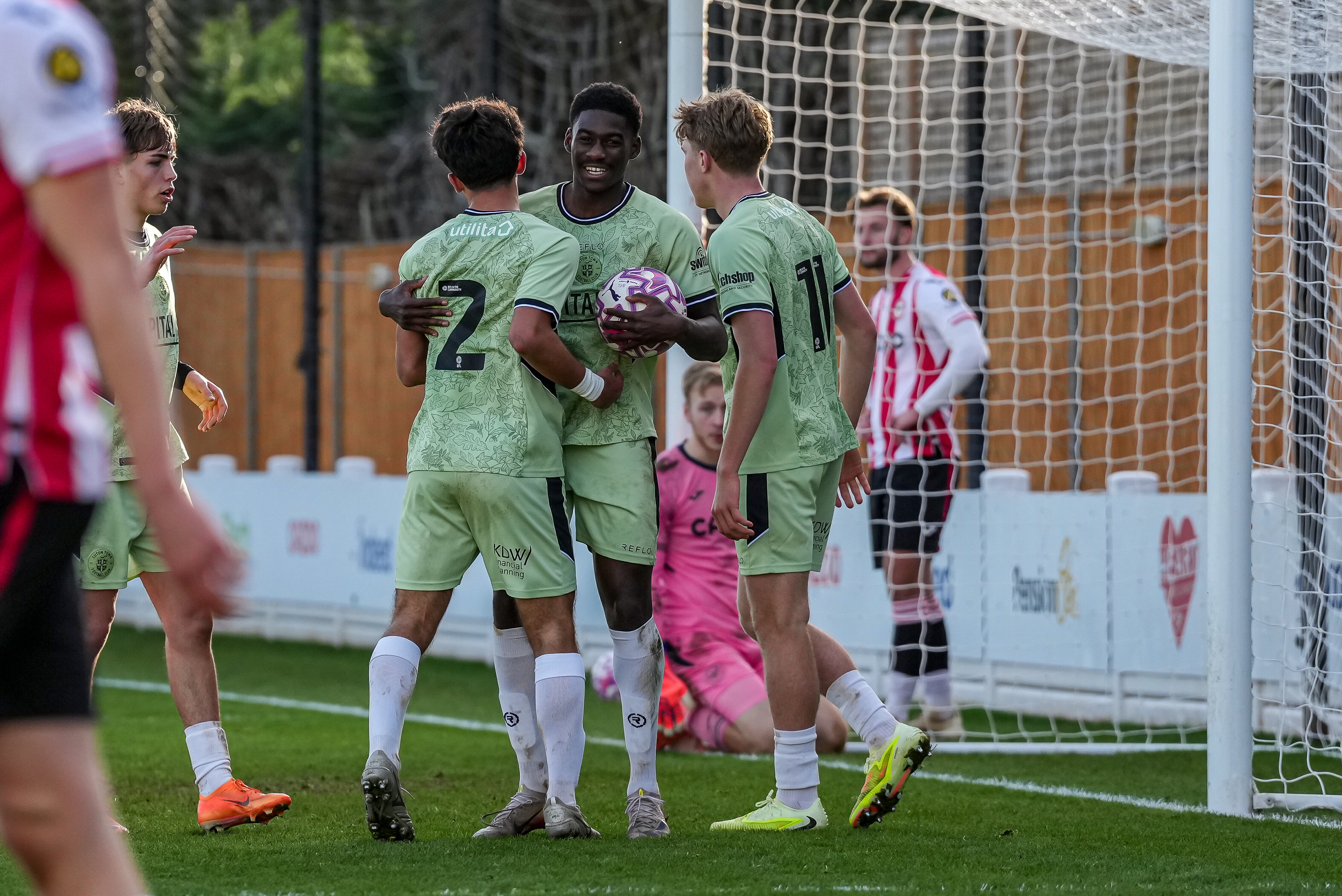 Jamie Odegah scores against Brentford