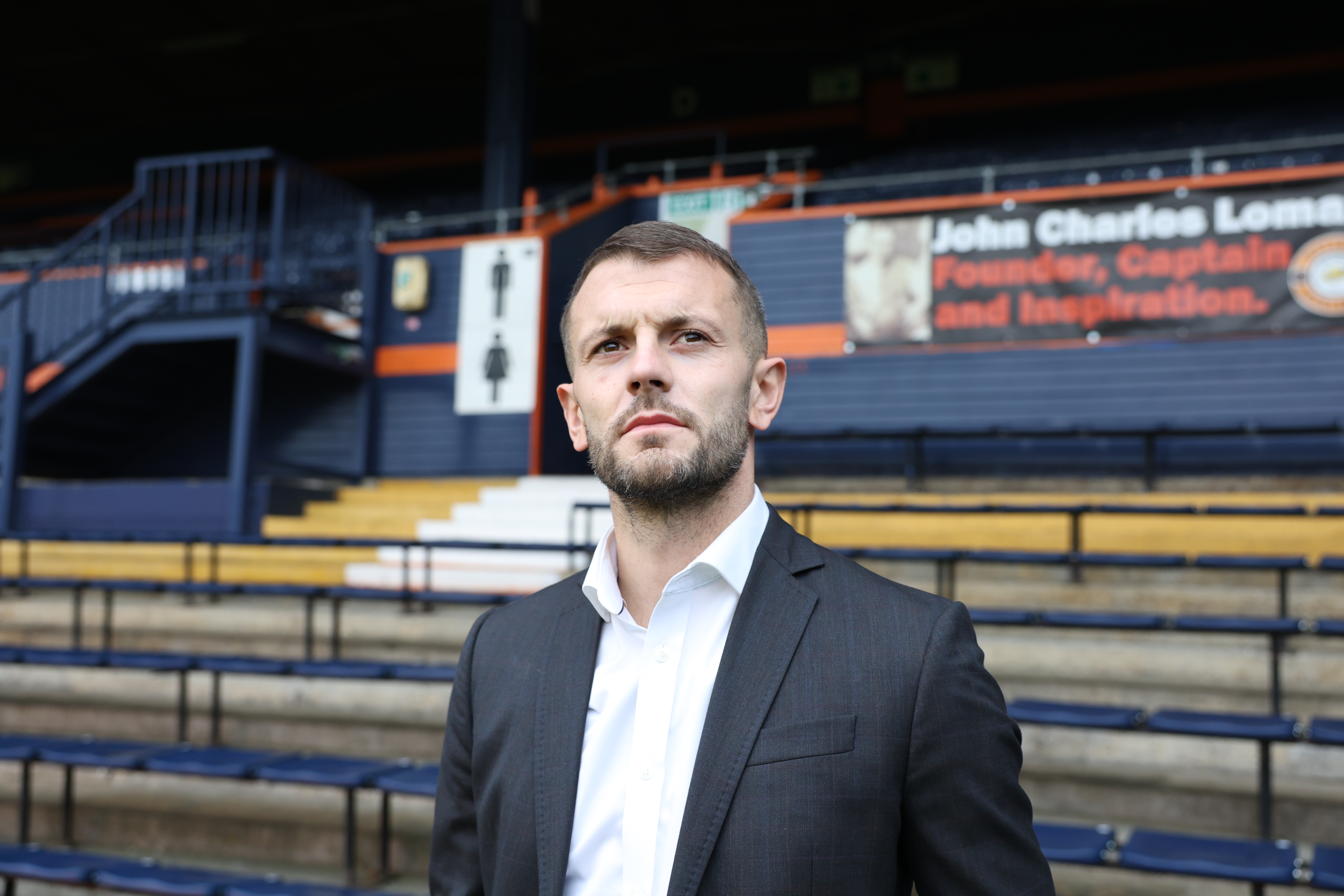 Jack Wilshere at Kenilworth Road.