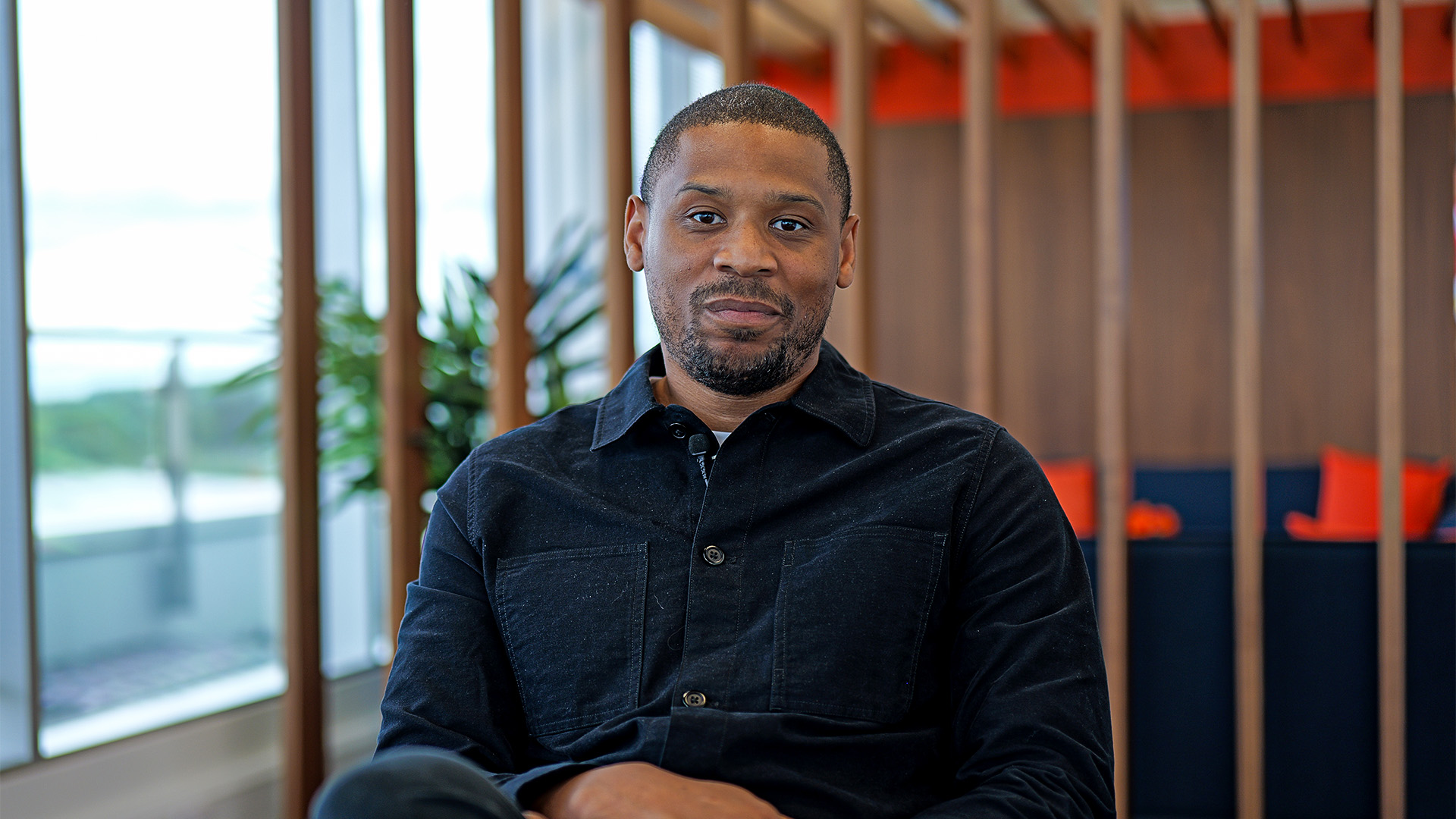 Daniel Douglas pictured after his return to the Luton Town Community Trust.