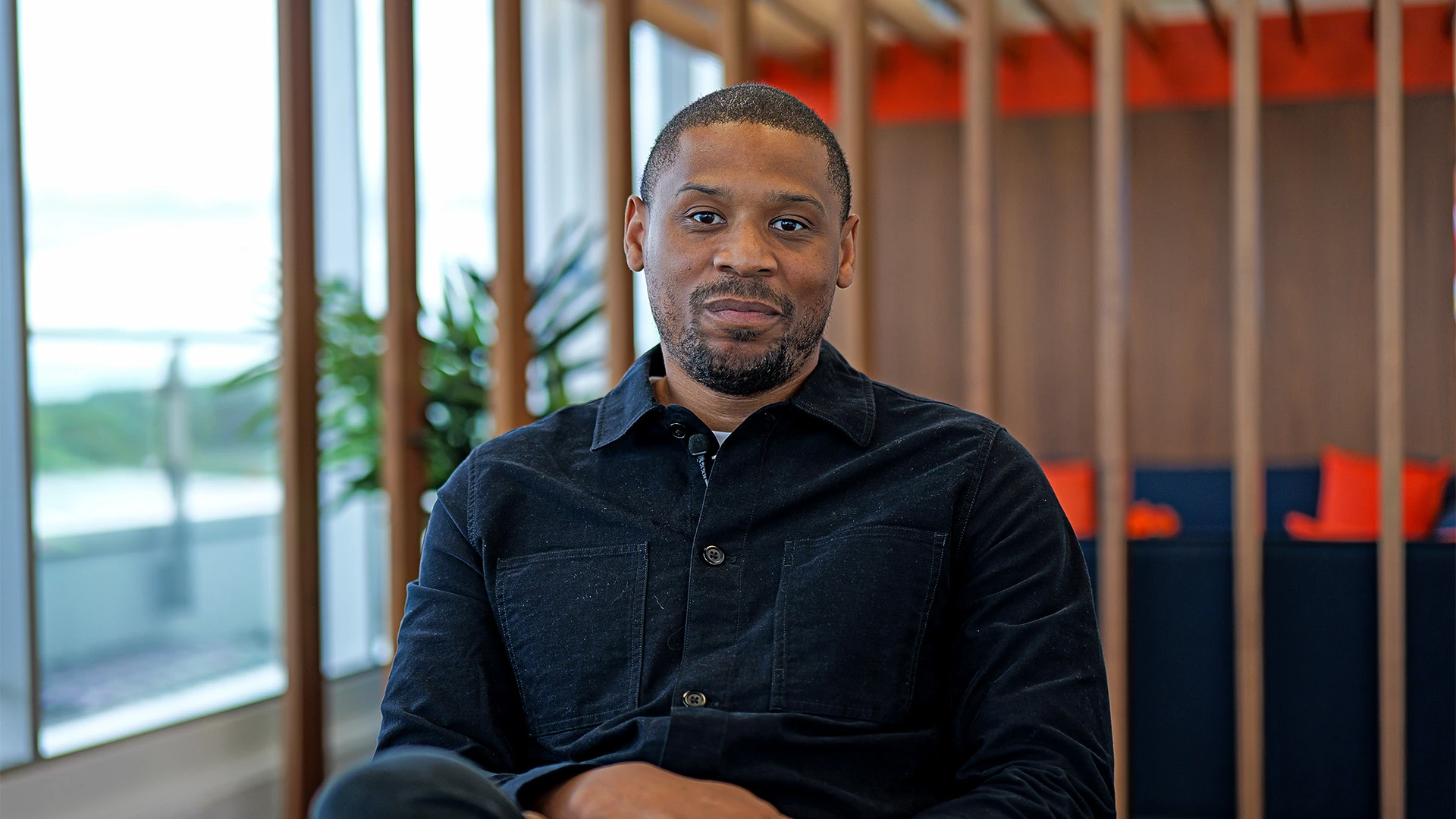 Daniel Douglas pictured after his return to the Luton Town Community Trust.