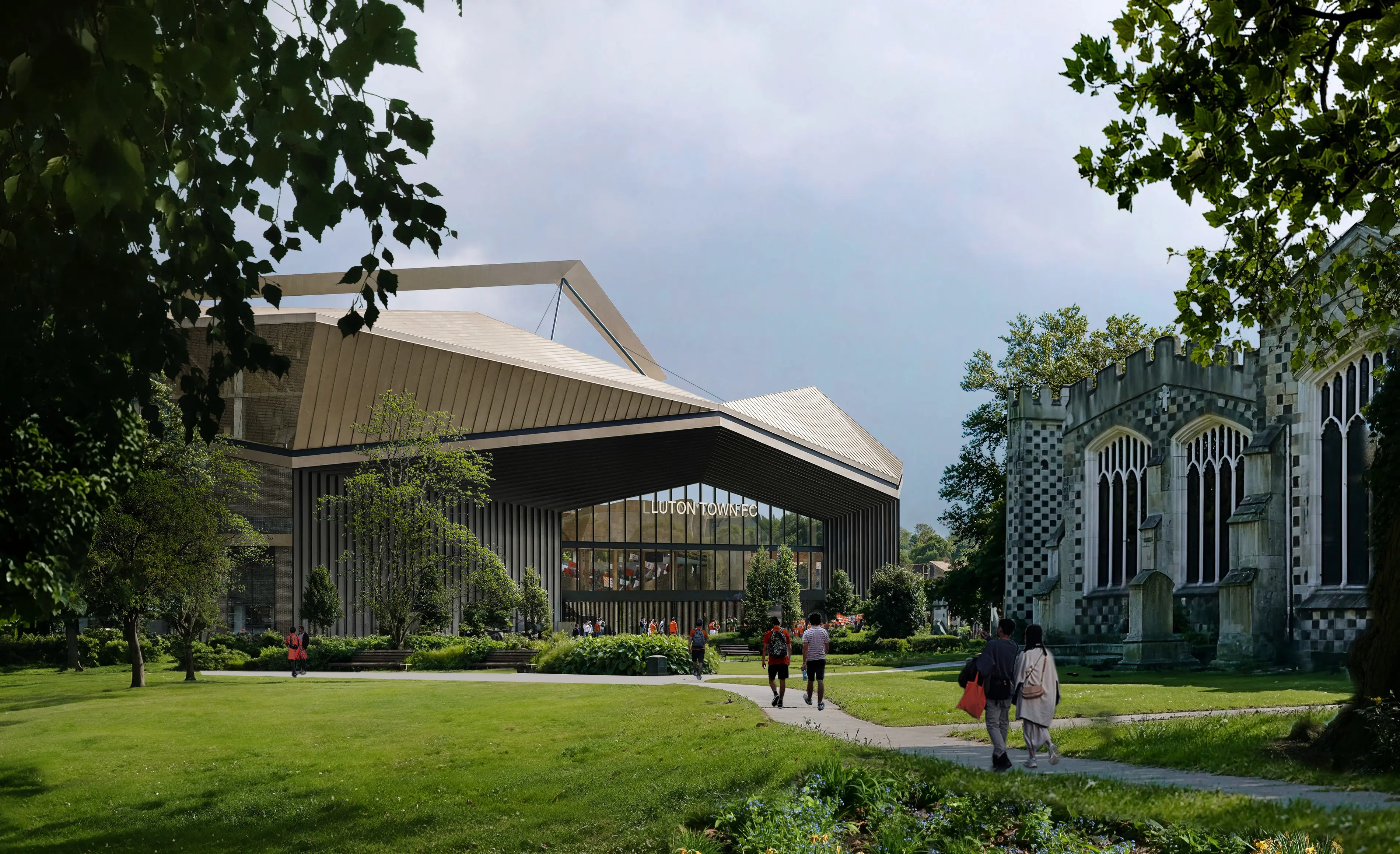 Power Court Luton Town FC Power Court Luton Town FC