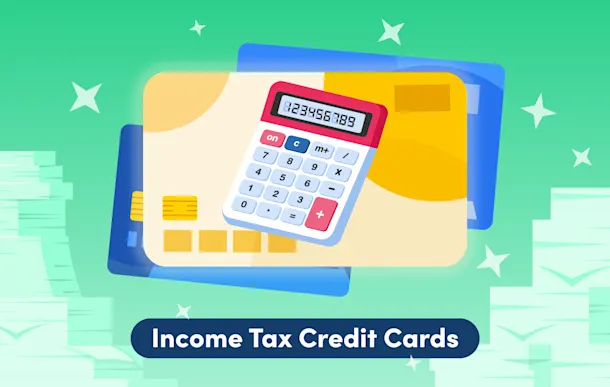 income tax credit cards