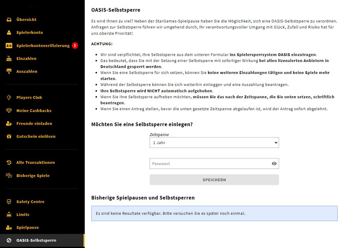 SGDE_OASIS-Selbsperre_Screenshot_DE