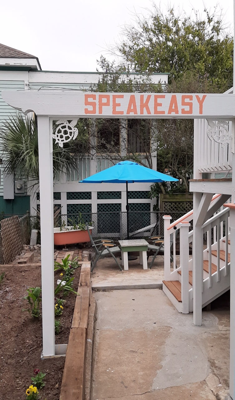 Speakeasy Outside Garden