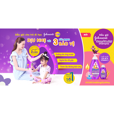 Dầu gội Johnson’s® Active Kids™ Strong and Healthy Shampoo image 3