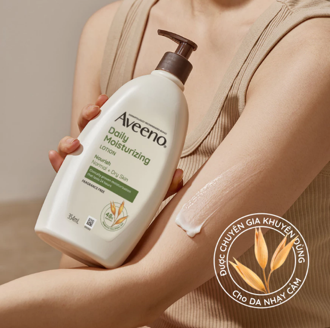 Daily Moisturizing Body Lotion with Soothing Oat