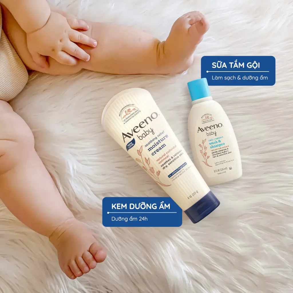 Aveeno Baby Daily Moisture Wash & Shampoo