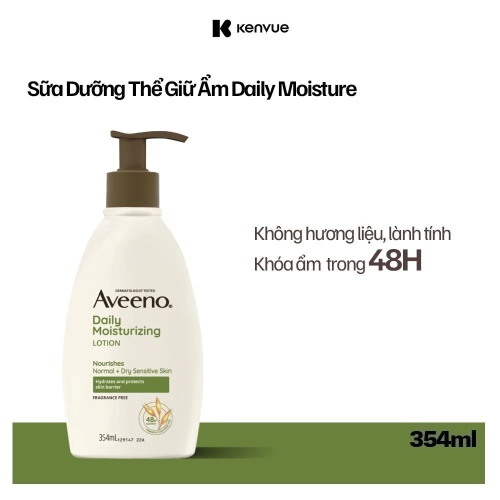 Daily Moisturizing Body Lotion with Soothing Oat