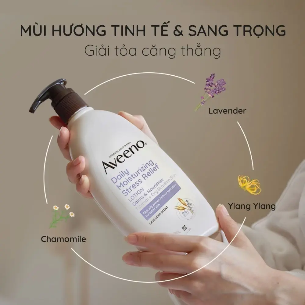 Daily Moisturizing Stress Relief Lotion