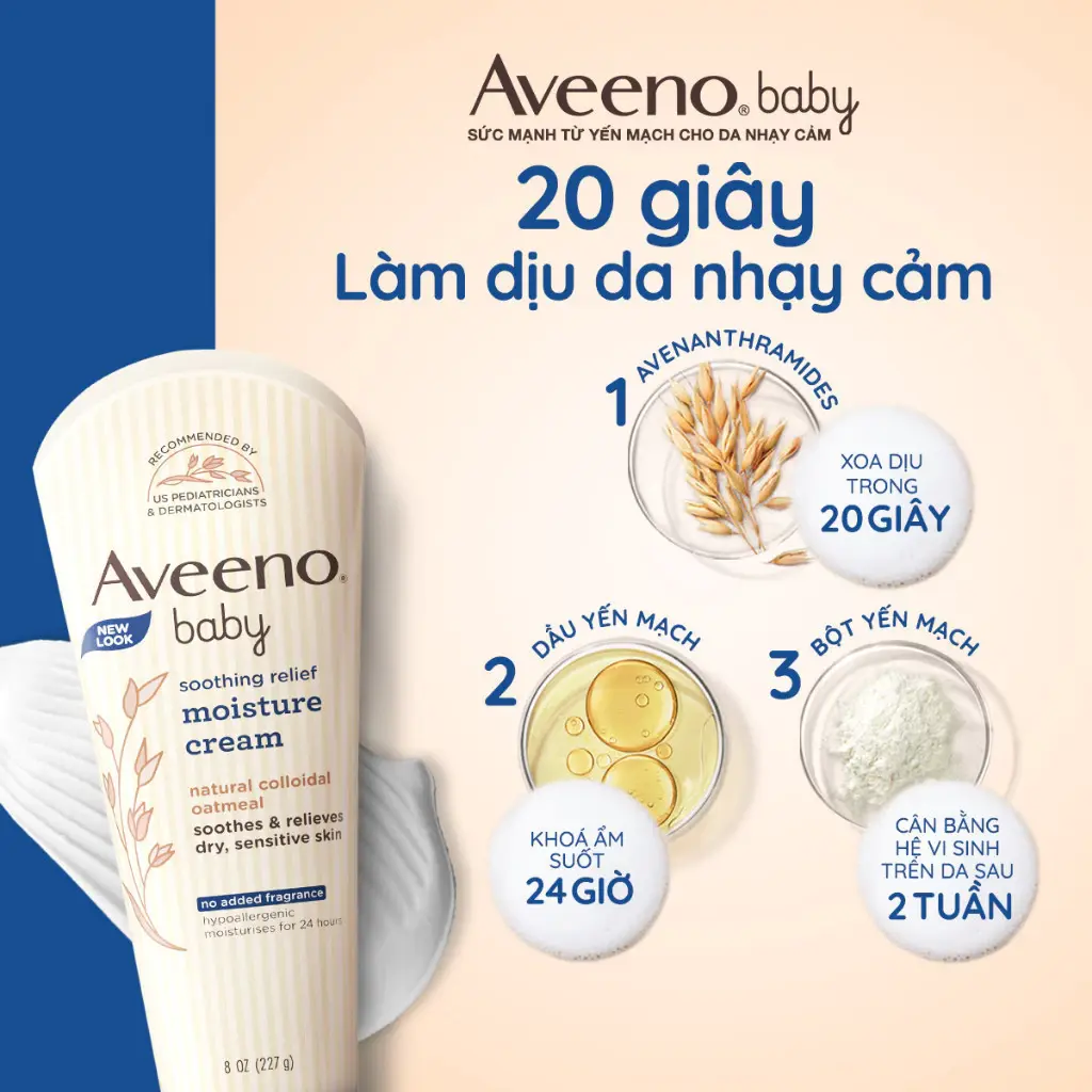 Aveeno Baby Soothing Relief Moisture Cream