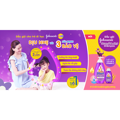 Dầu gội Johnson’s® Active Kids™ Strong and Healthy Shampoo image 4