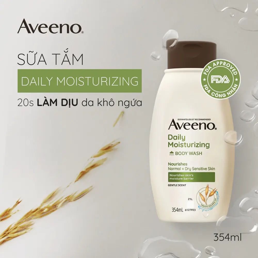 Daily Moisturizing Oat Body Wash for Normal to Dry Skin