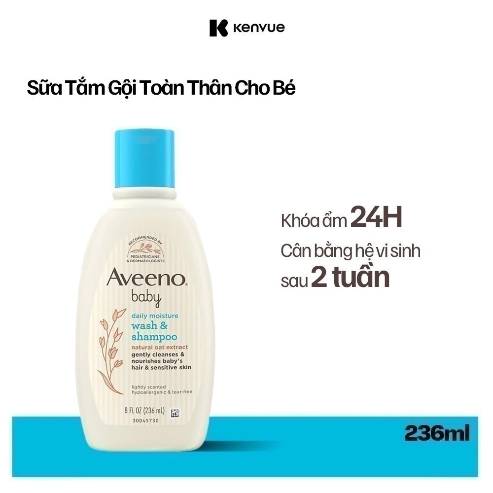 Aveeno Baby Daily Moisture Wash & Shampoo