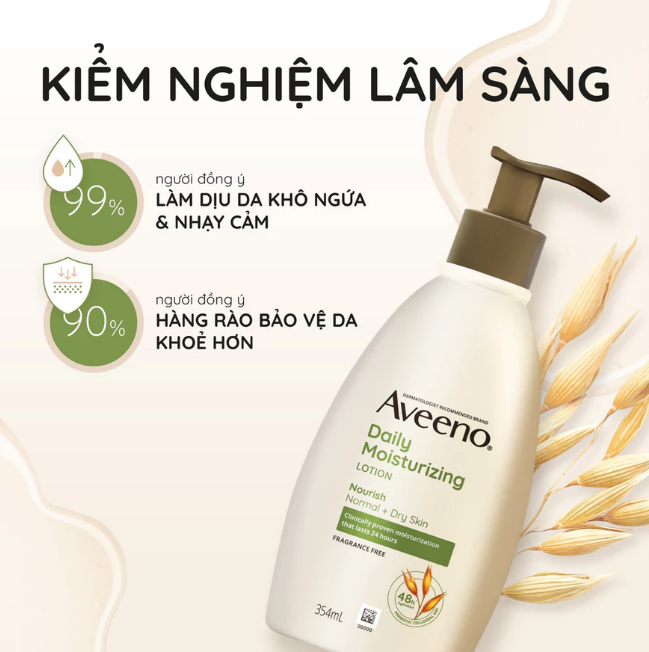 Daily Moisturizing Body Lotion with Soothing Oat