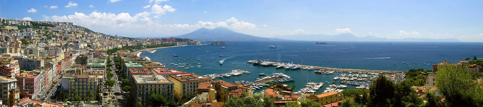 Naples, la troisième plus grande ville d'Italie.
